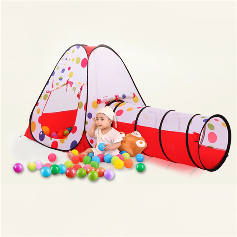 Baby Tunnel 3PC Portable Playhouse